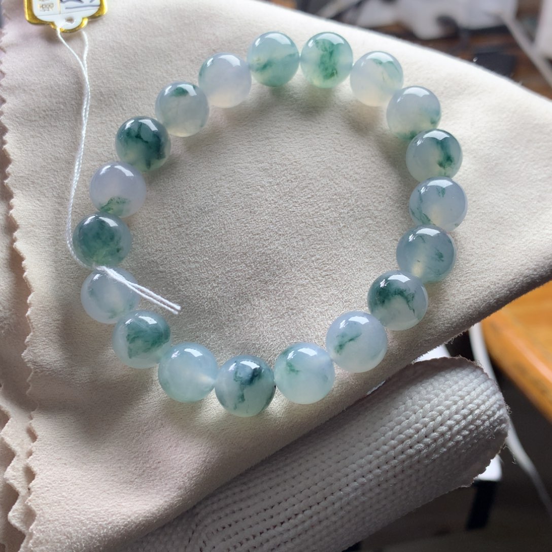 定制翡翠未镶嵌卡10 19粒