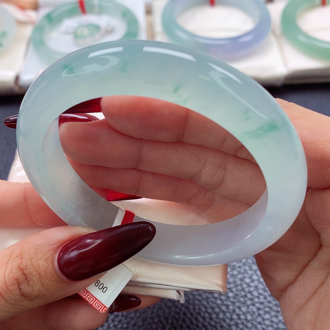 翡翠手镯未镶嵌55.56.57