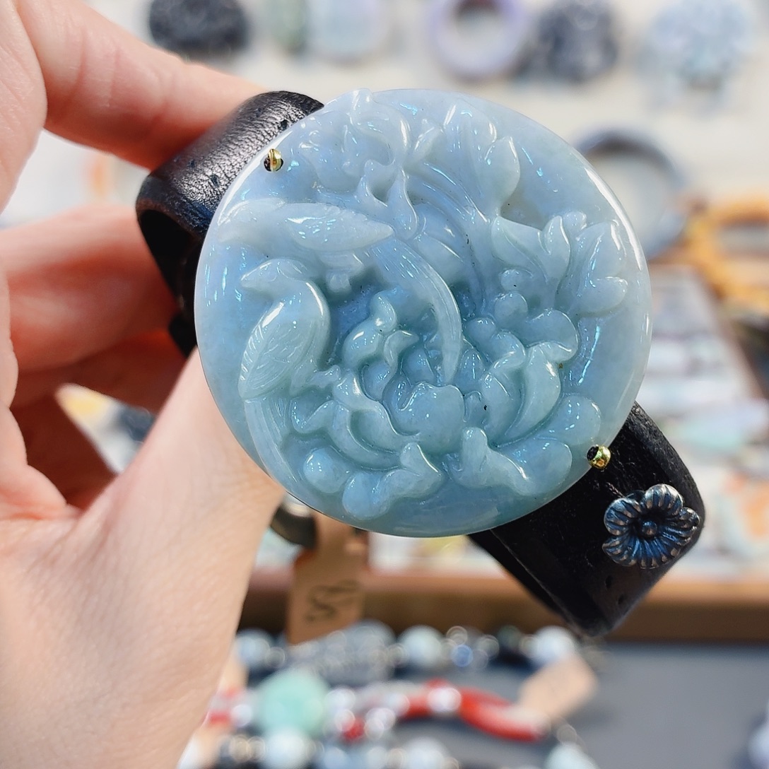 翡翠未镶嵌手链手串