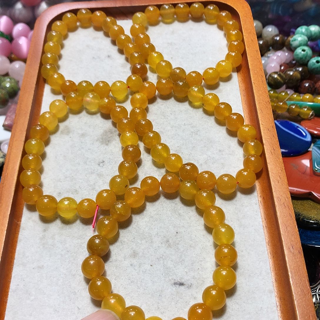 未镶嵌手串玛瑙/玉髓五条