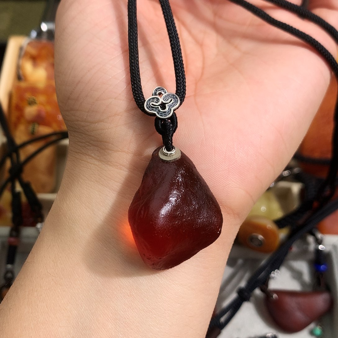 蜜蜡裸石未镶嵌你