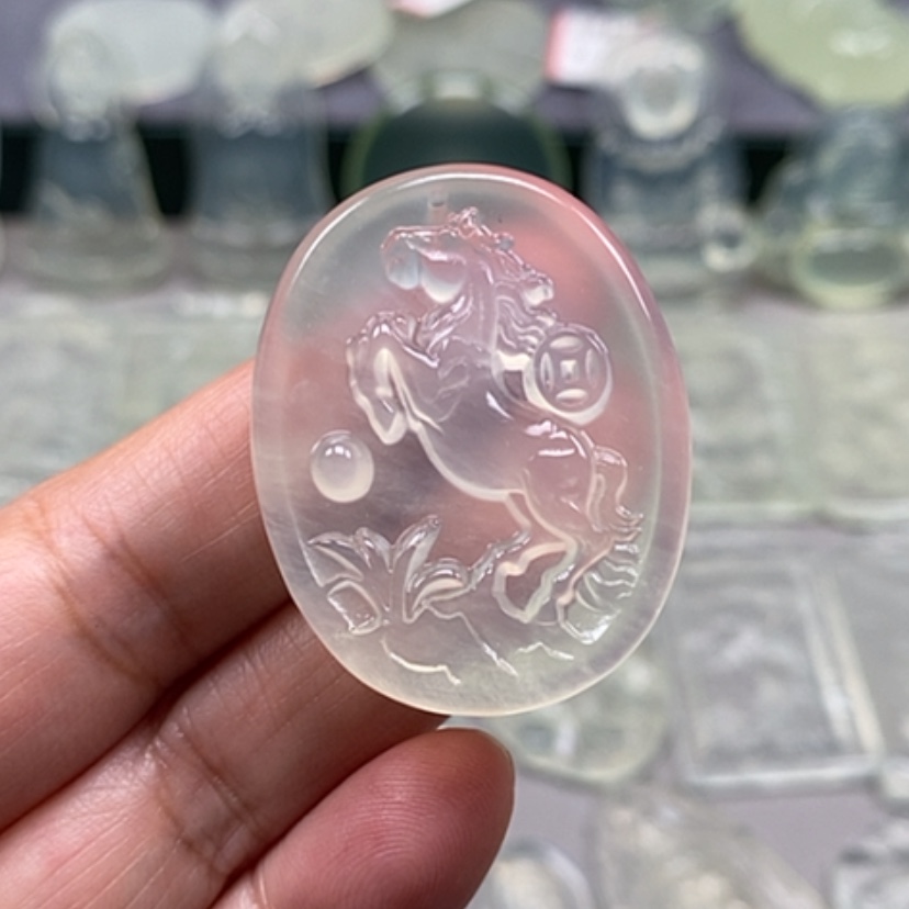 【闪购商品】岫玉吊坠(不含链)未镶嵌