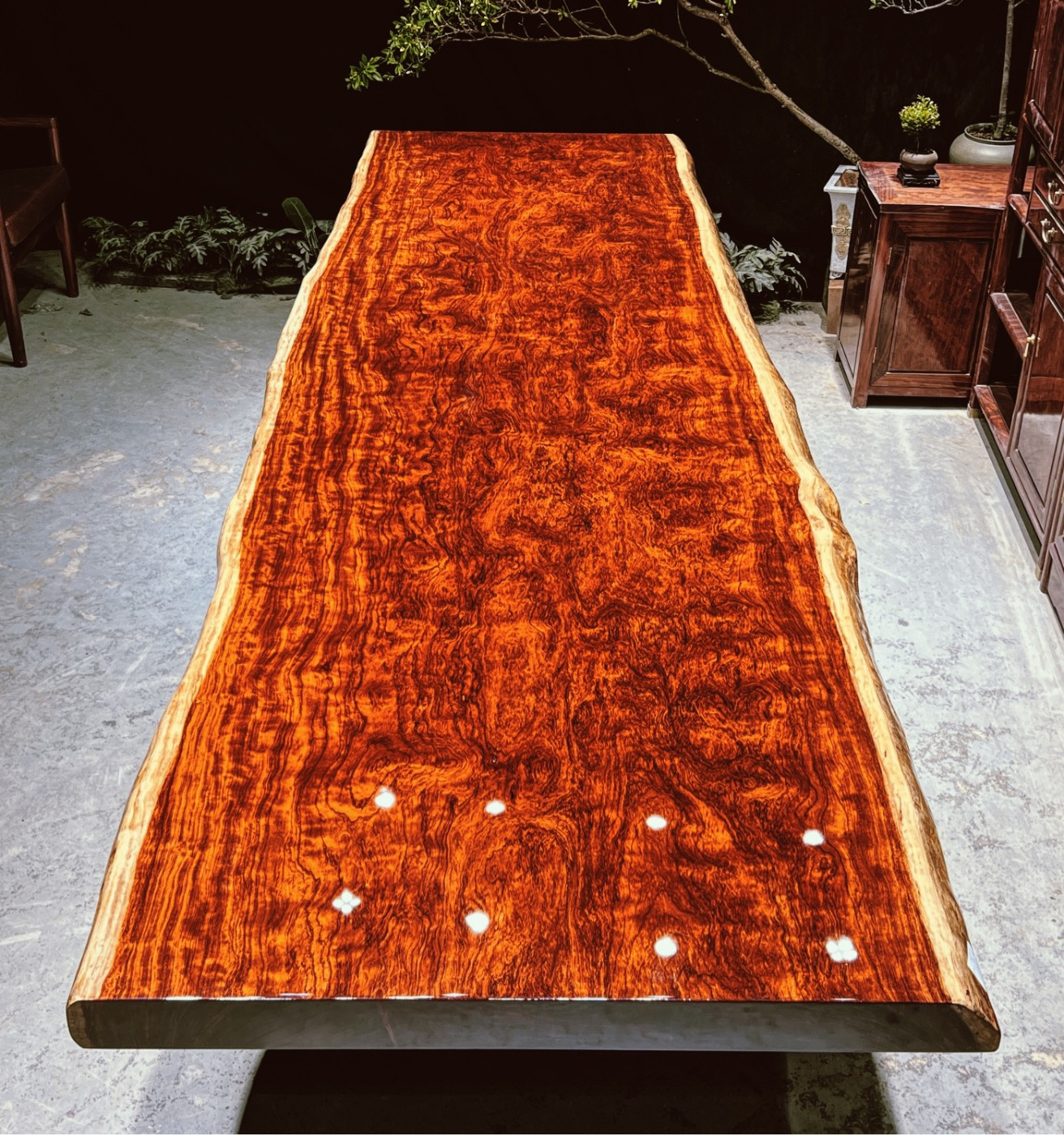 巴花s0398倒盖自然边 350*101*8