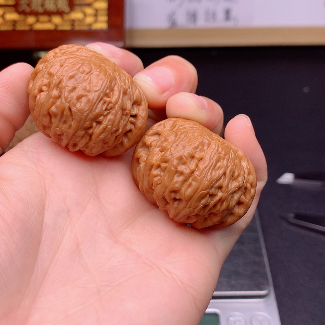 【闪购商品】文玩核桃把件…*铁锤39微修