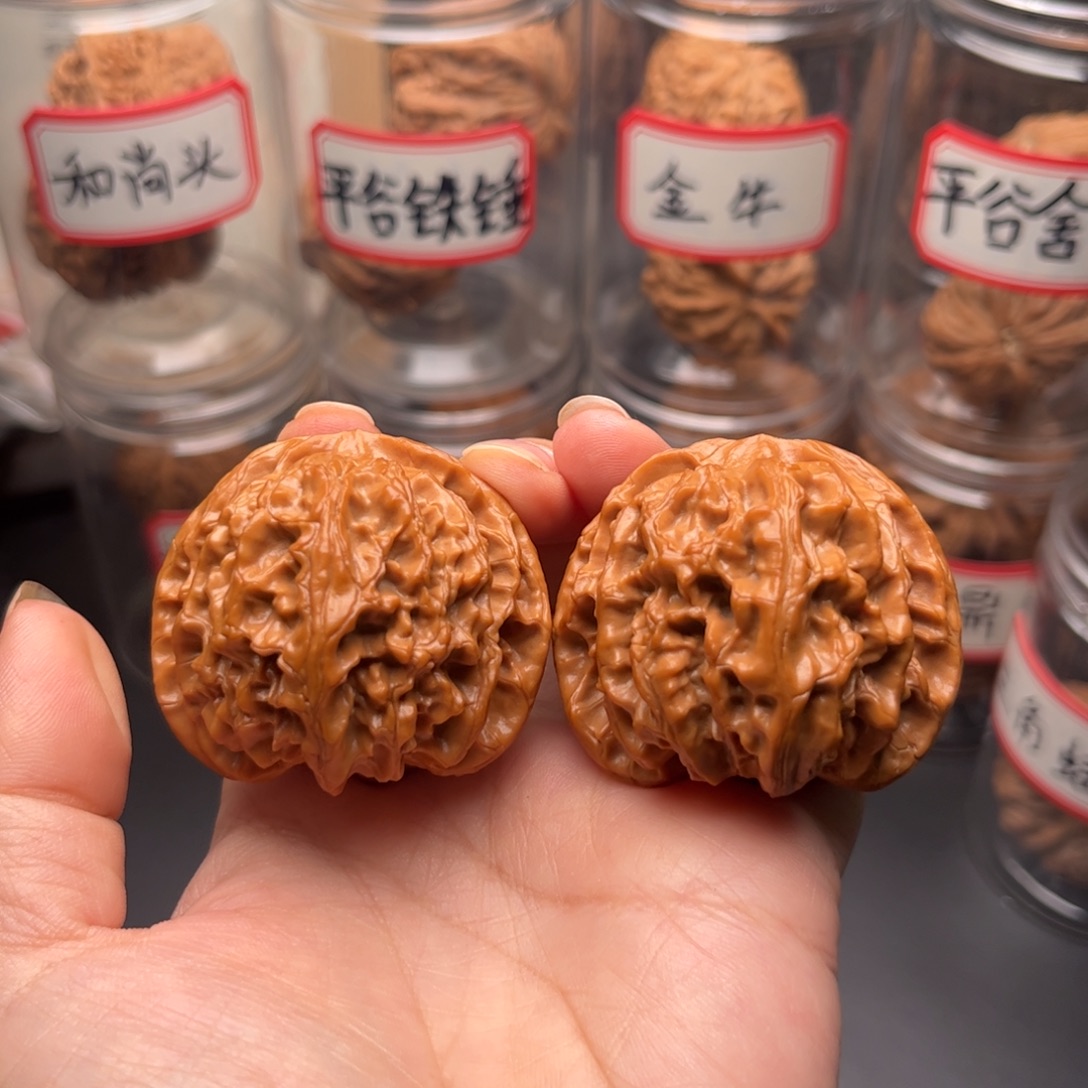 把件文玩核桃44全品老树苹果园