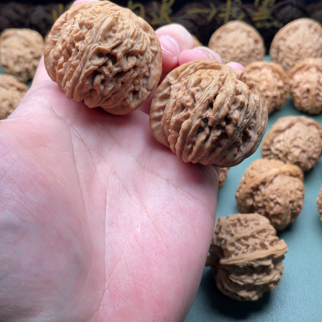 核桃把件44全品肉球四座楼