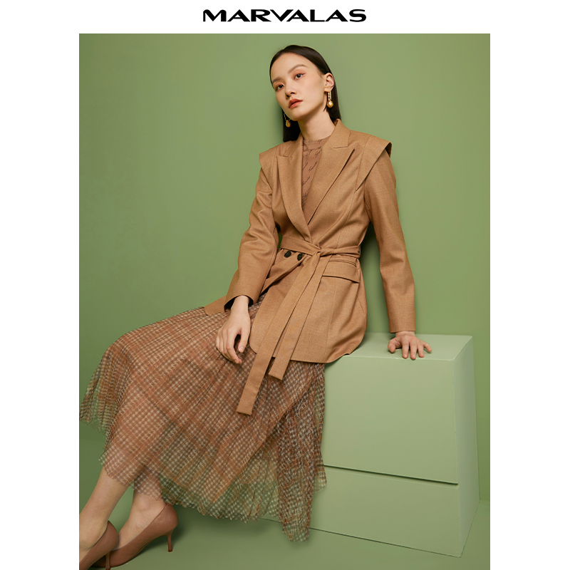 【丽公主】西装外套一粒扣M431930