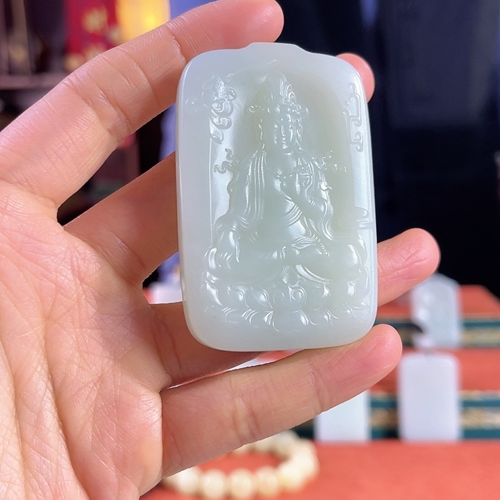 和田玉吊坠未镶嵌