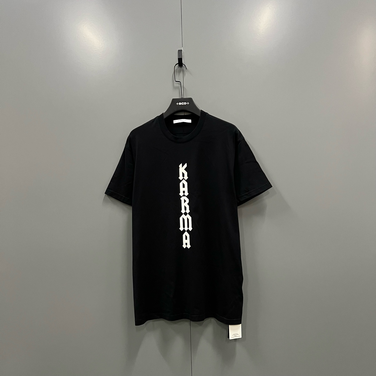 99新 Givenchy/纪梵希 (ll) 黑色图案印花短袖 S码 jc601288 