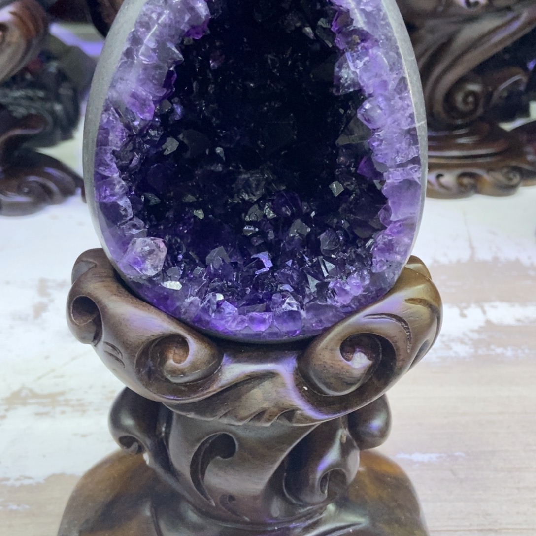大型摆件（非配饰）紫晶未镶嵌涵
