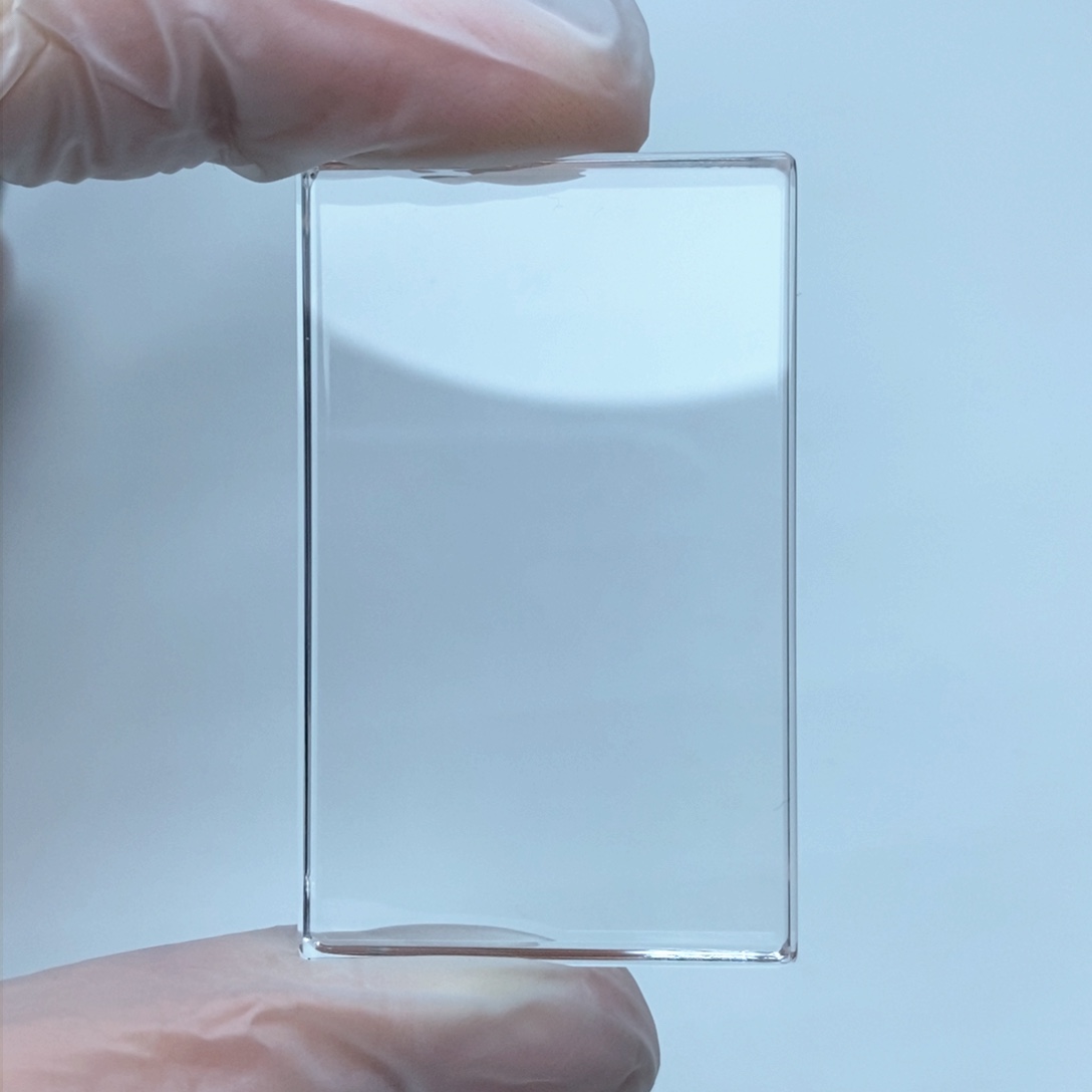 水晶颈饰未镶嵌全净体三五无事牌（打孔配绳）