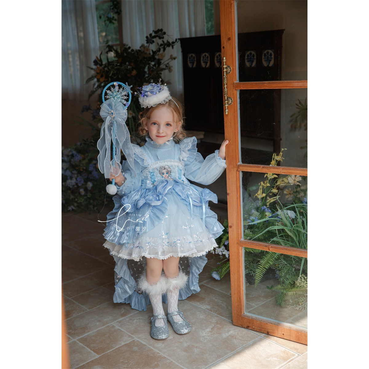 甜汐·25冬~艾莎公主裙86200（汉服）