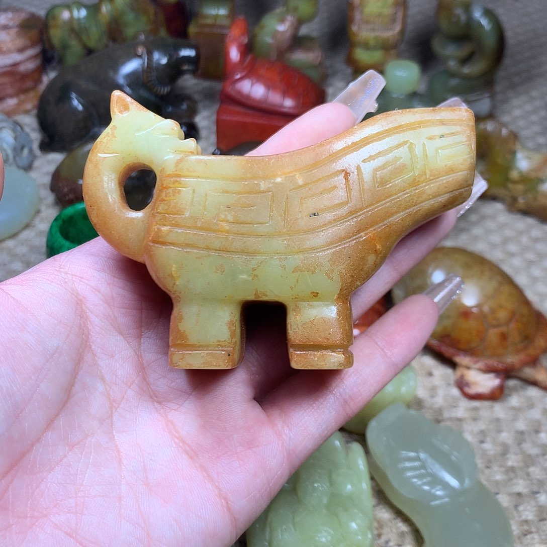 白玉菩提吊坠挂件