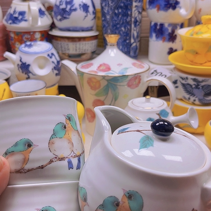 瓷片清库存满18包邮，新疆西藏青海不包邮，回流瓷器