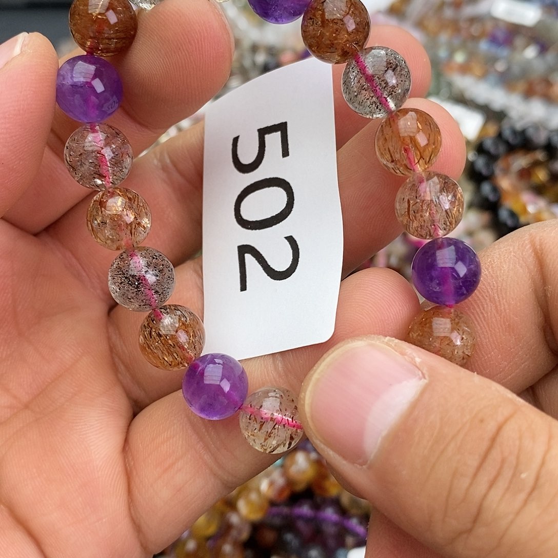 未镶嵌水晶手链手链