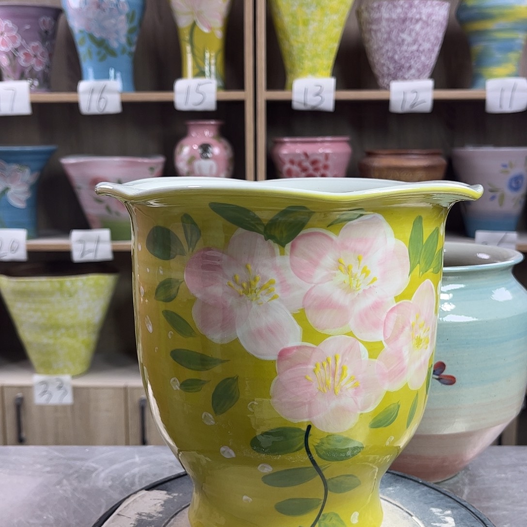 景德镇陶瓷花盆花盆