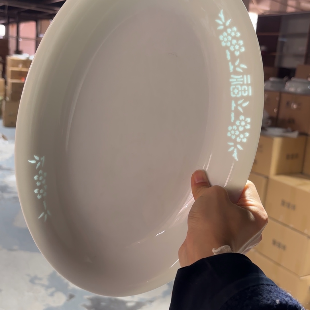 瓷碗景德镇陶瓷一个青