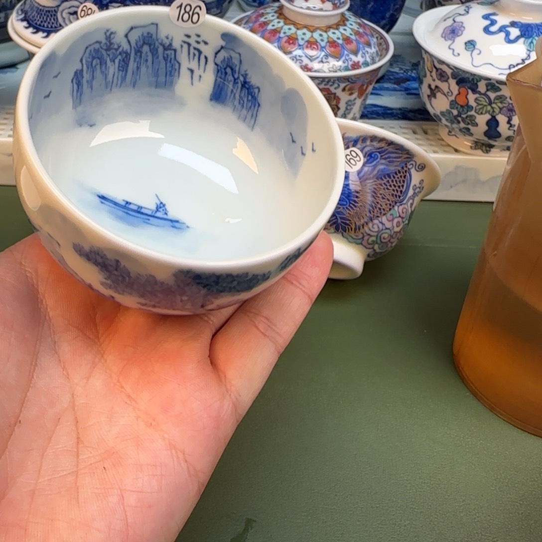 彦祖纯手工手绘茶具186