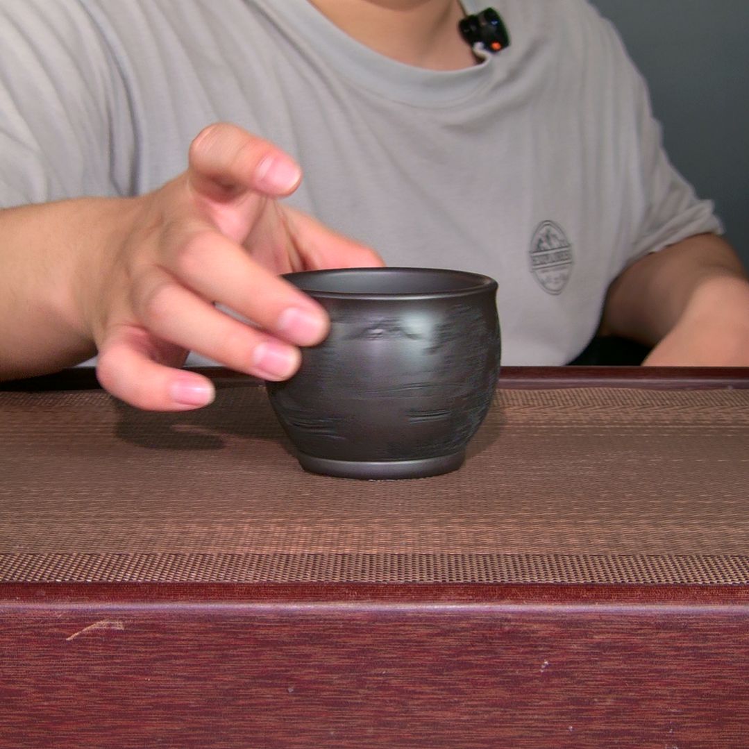 茶杯紫砂高货放漏