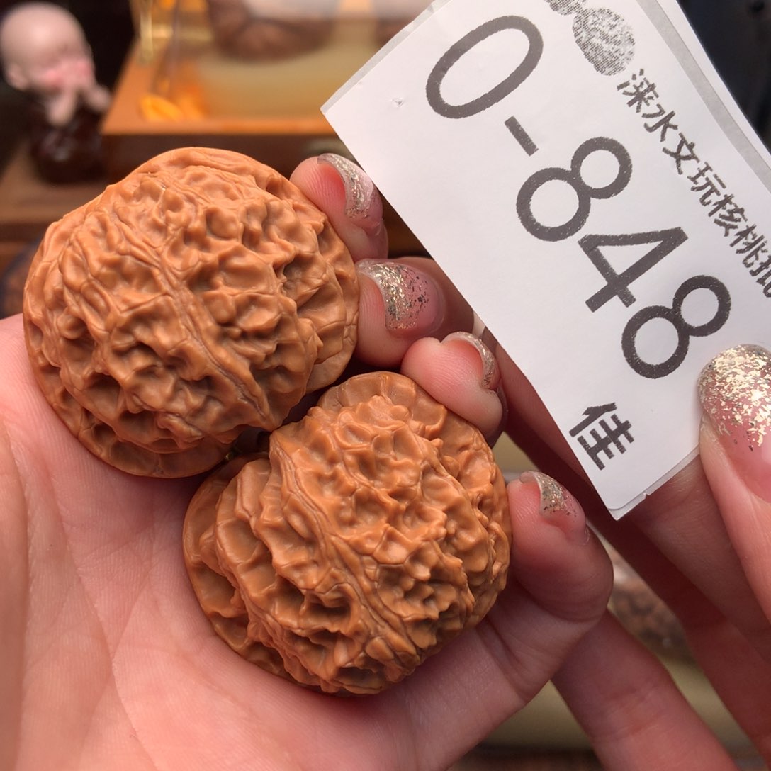 文玩核桃把件39苹果