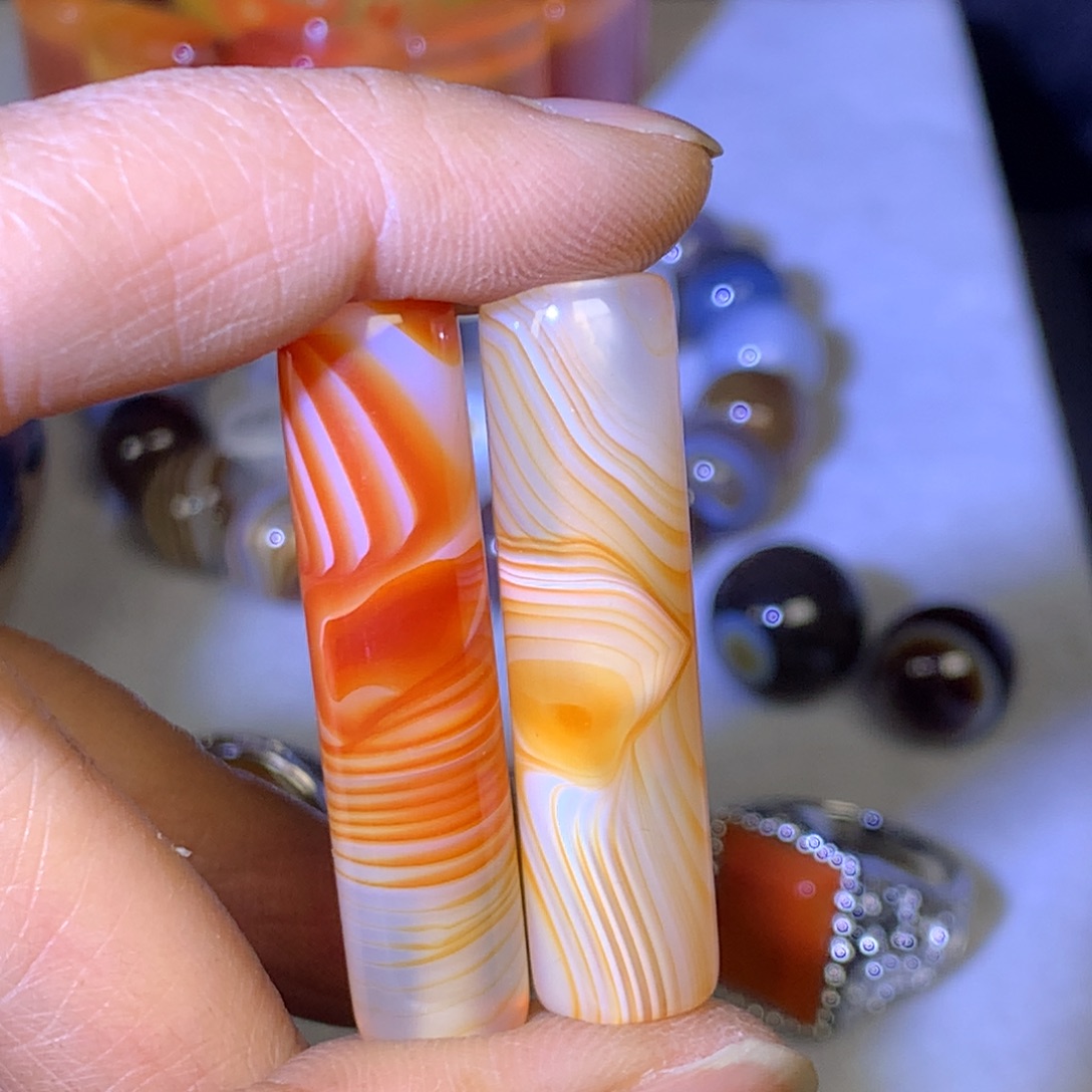 玛瑙/玉髓未镶嵌颈饰