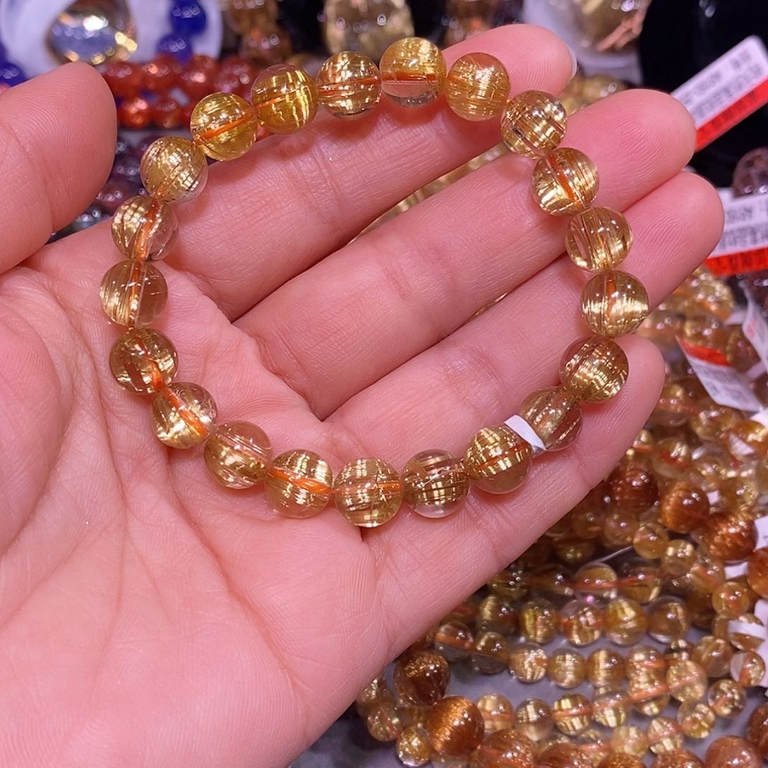 未镶嵌手链水晶景****过金钛晶藏级9