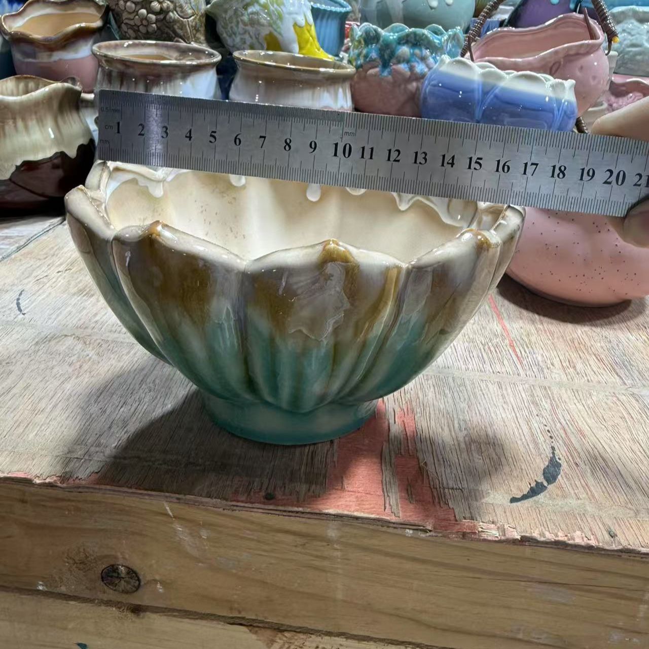 肉花盆肉肉植物花盆小清新陶瓷花盆客厅阳台家居高颜值创意摆件