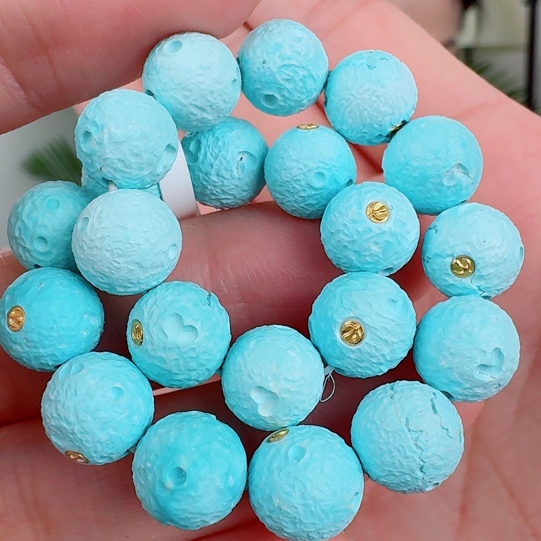 未镶嵌绿松石珠宝奇石