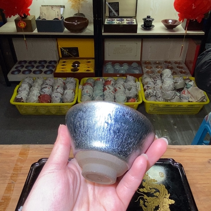 茶盏不带礼盒，建盏主人杯