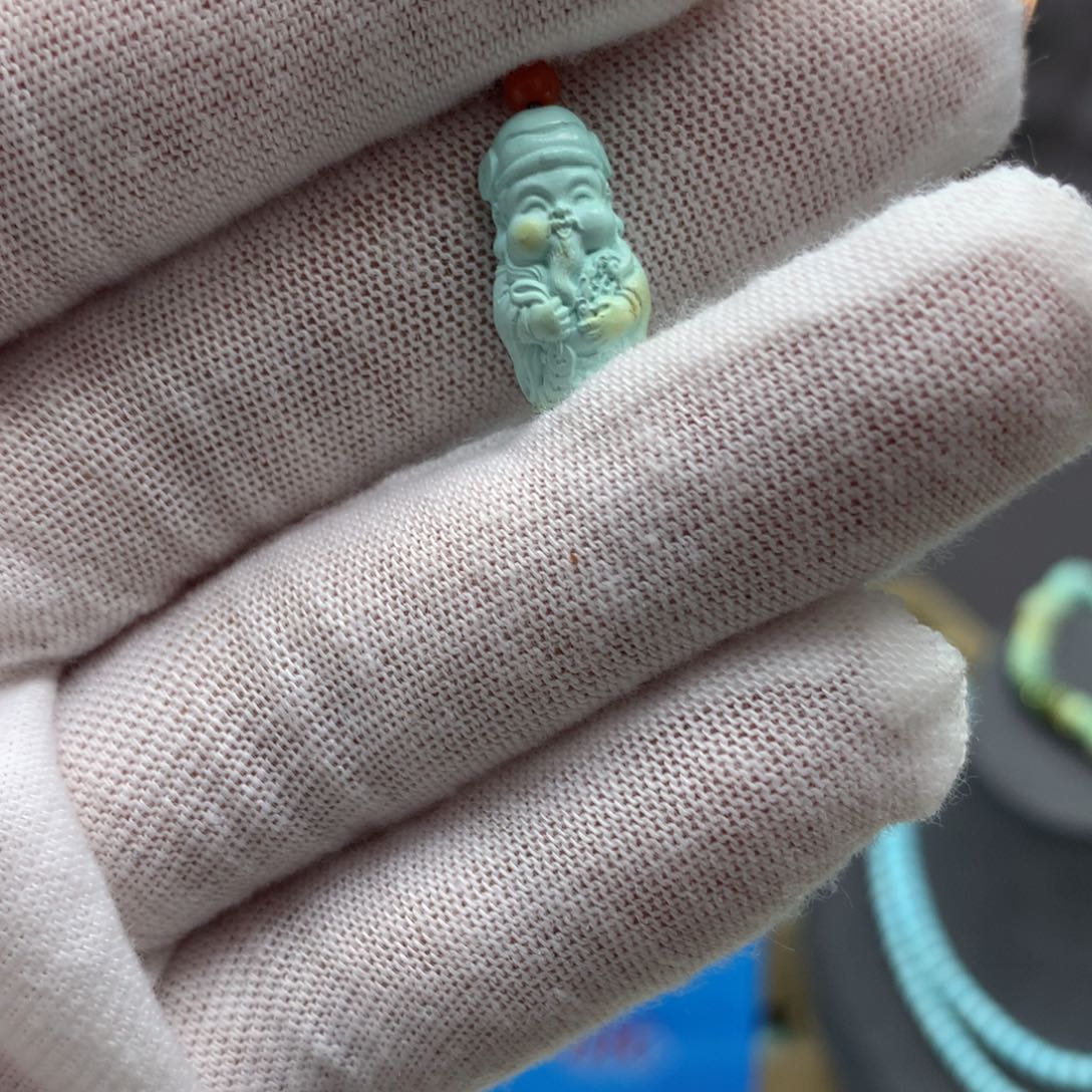 绿松石挂件未镶嵌