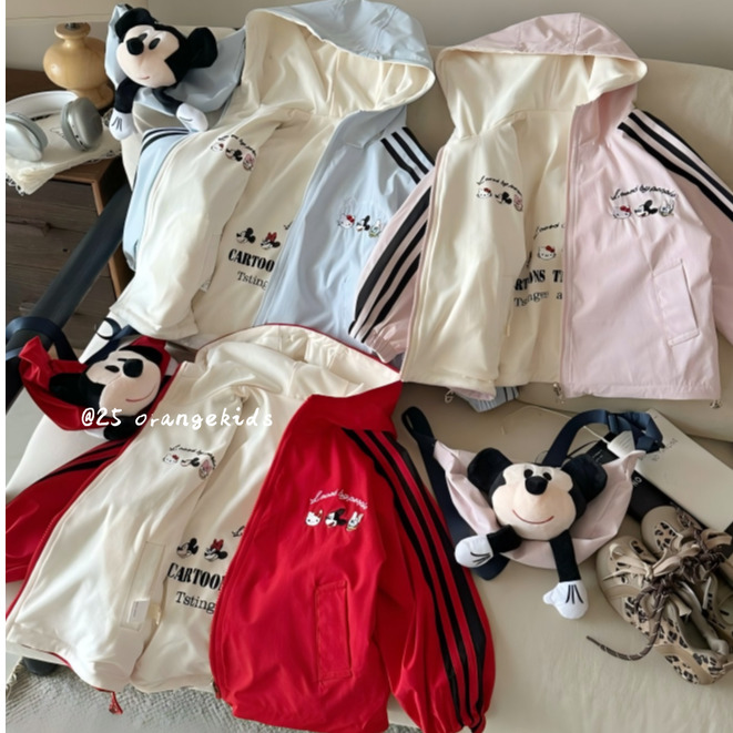 【双面穿外套+送包包】2025秋款新款女童HS63460外套