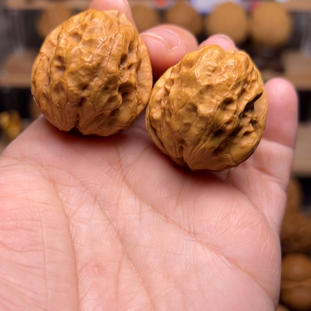 文玩核桃把件9w金玉满堂37尺