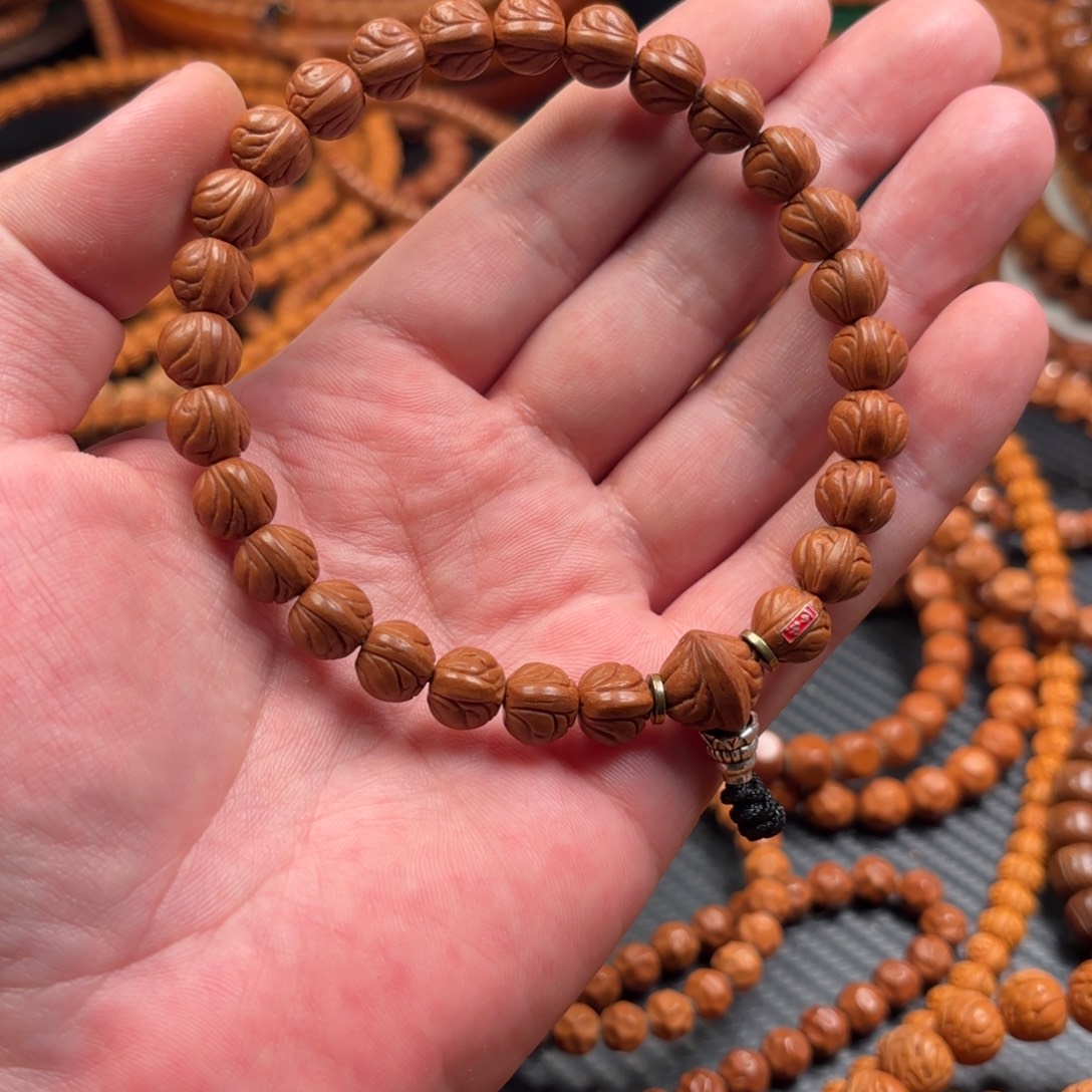 夕***映桃核吊坠一物一图