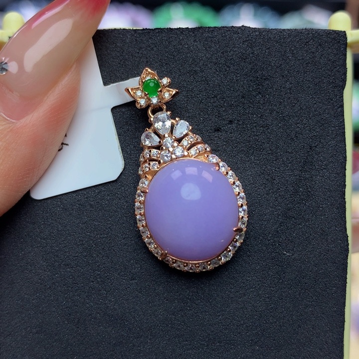 银S925镶嵌手链翡翠翡翠