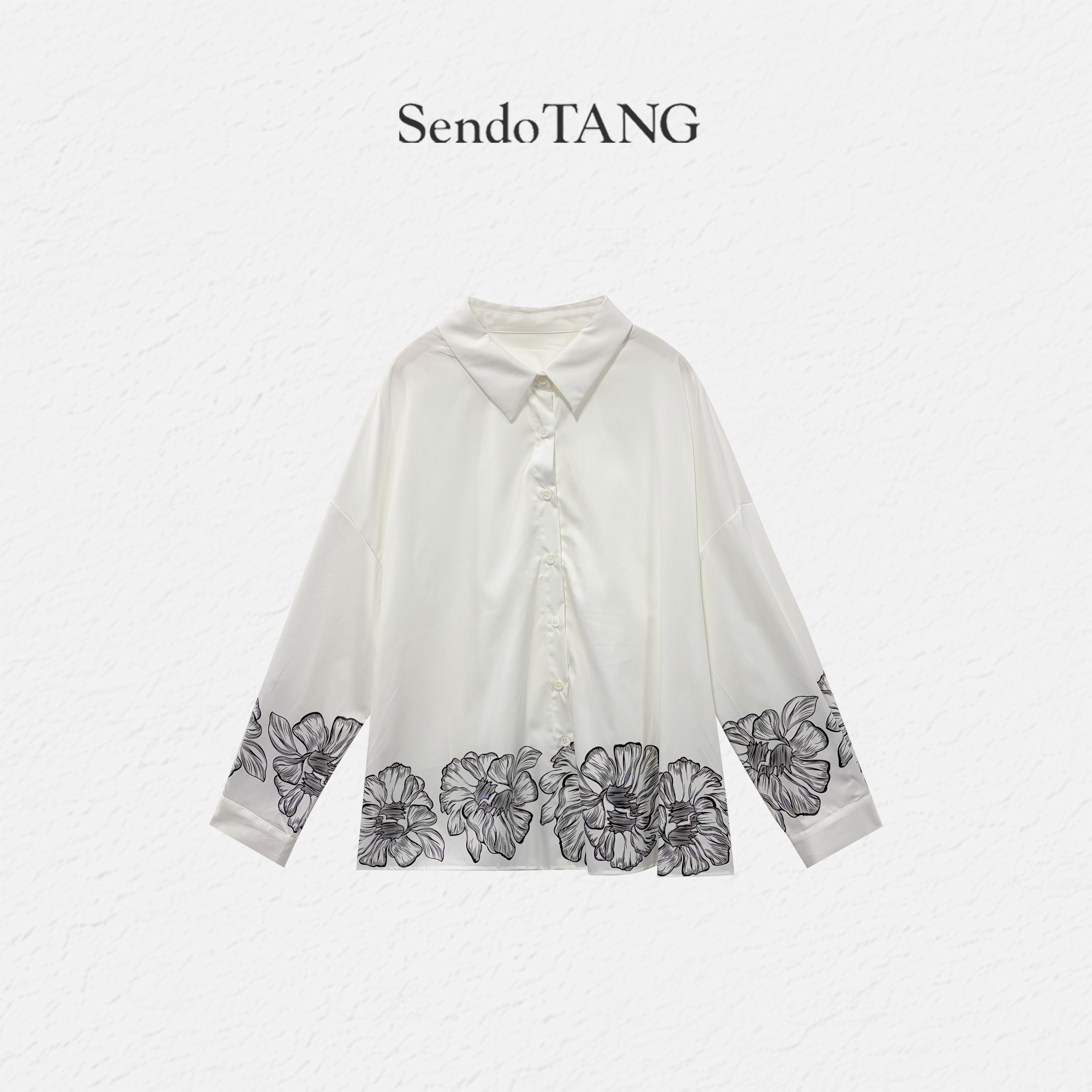 现货小众设计【浅宁】洋气女装气质设计夏款宽松显瘦上衣衬衫