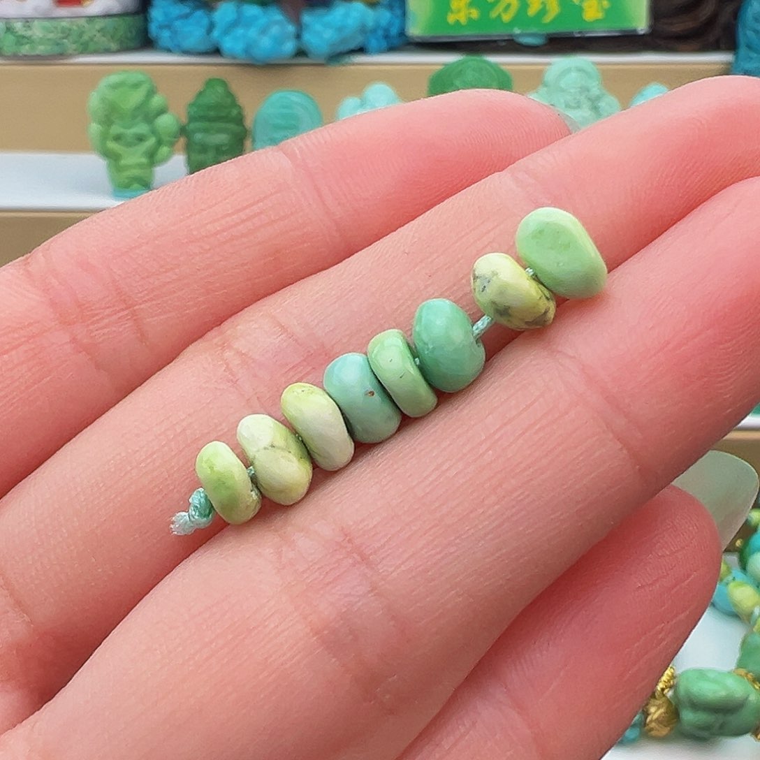 未镶嵌绿松石项链