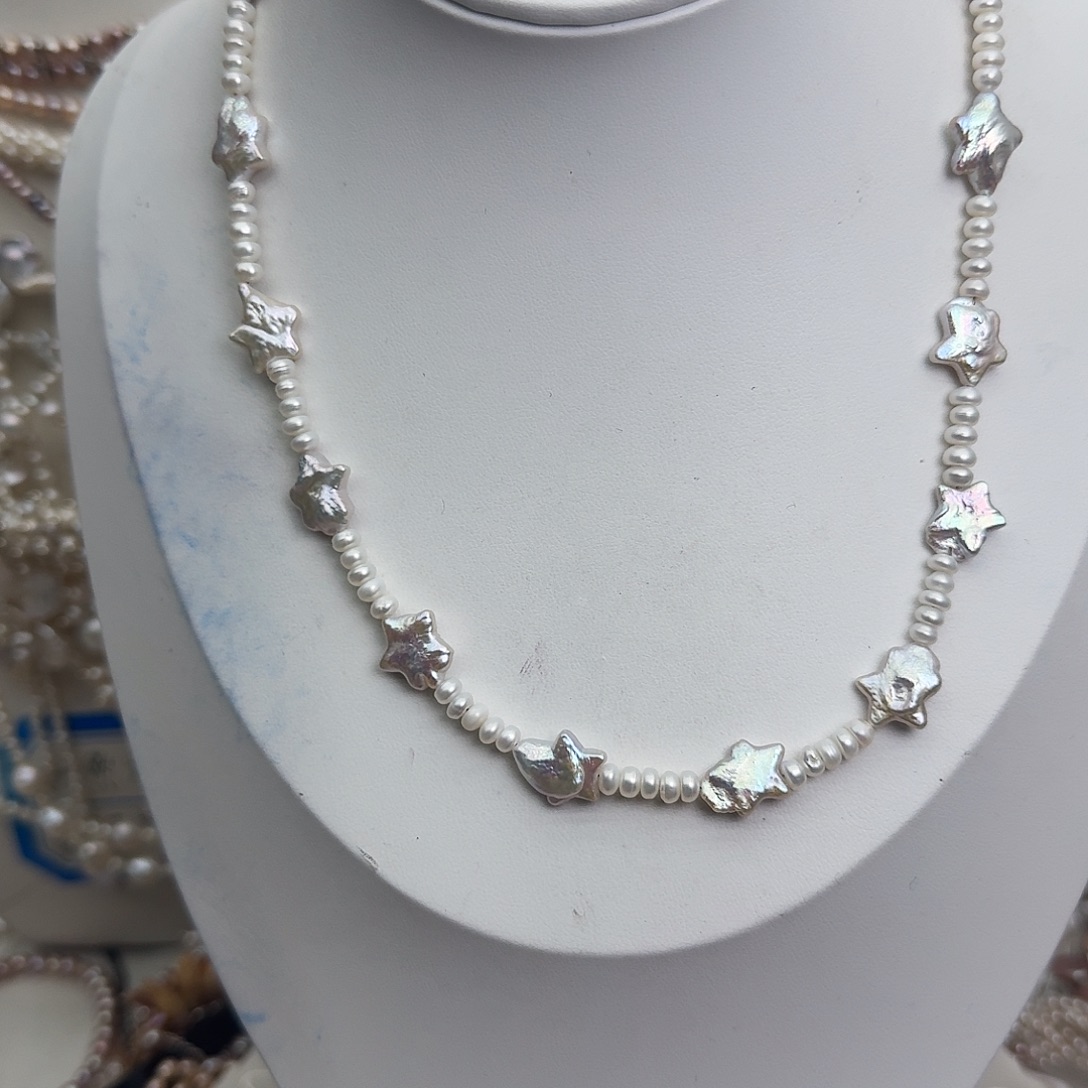 淡水珍珠颈饰未镶嵌