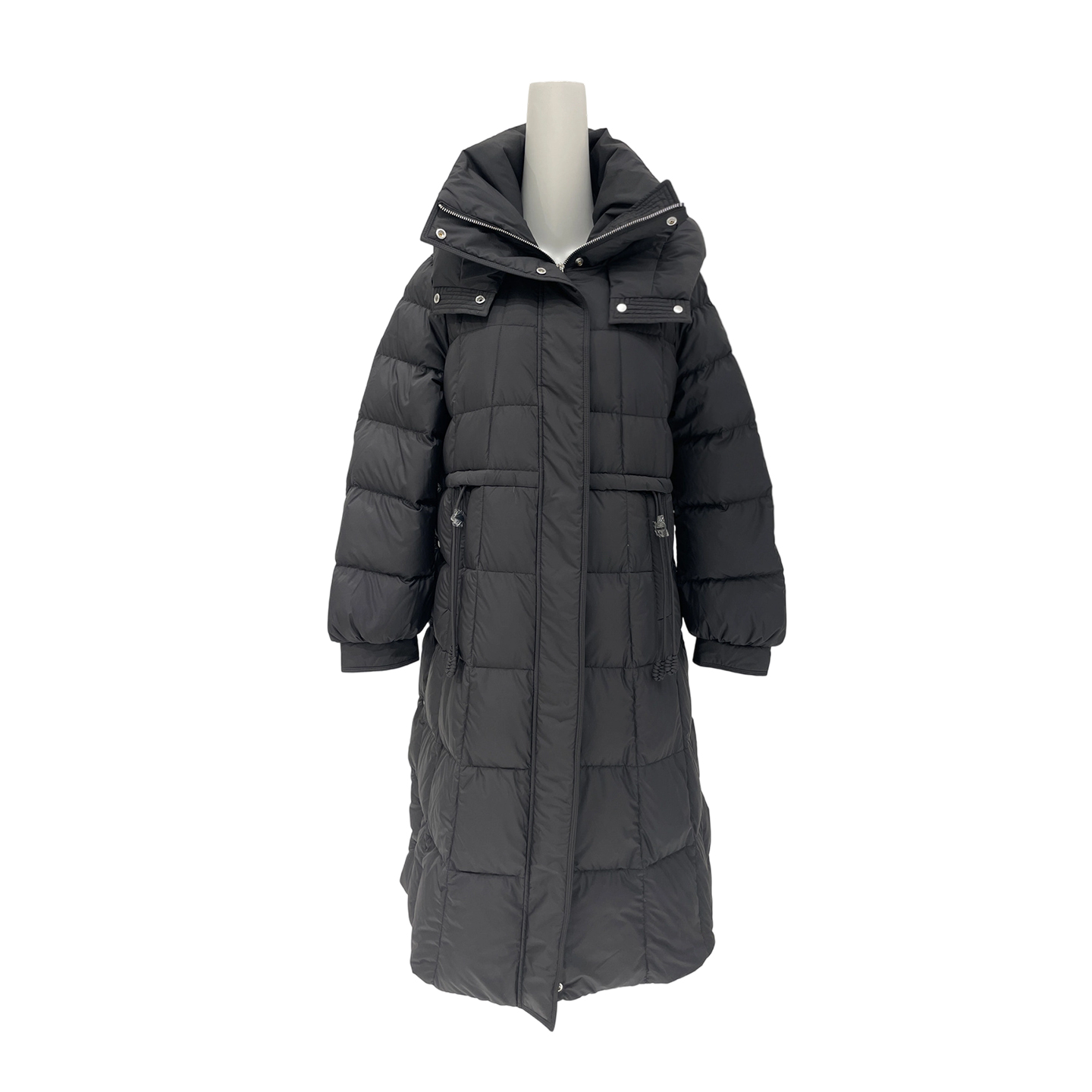 【中长款鸭绒】歌蒂诗冬季专柜新品防风保暖连帽羽绒服 1E46Y2986