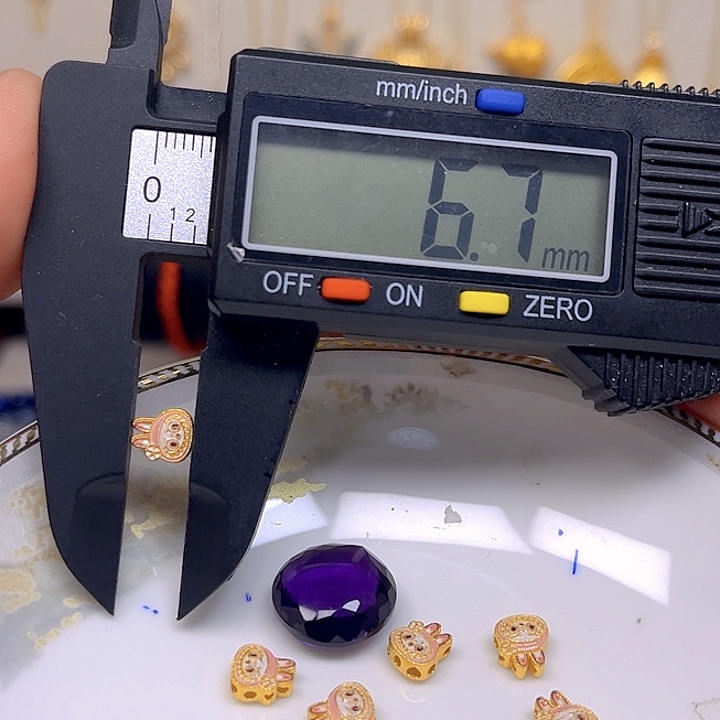 紫晶颈饰银S925镶嵌紫晶925镶嵌81