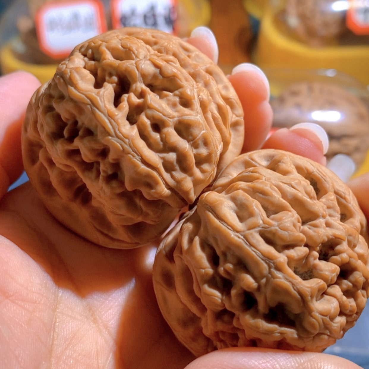 【闪购商品】文玩核桃吊坠健**一凤凰台