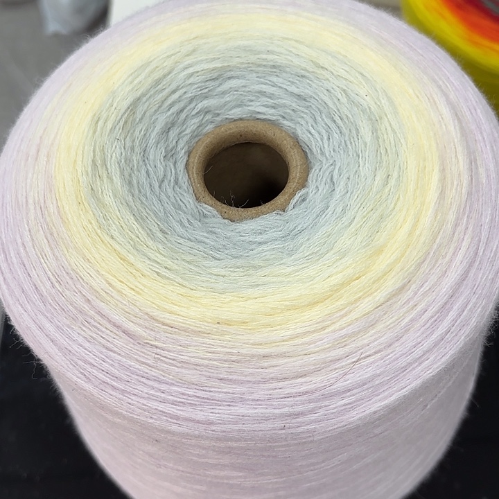 羊毛绒渐变蛋糕线