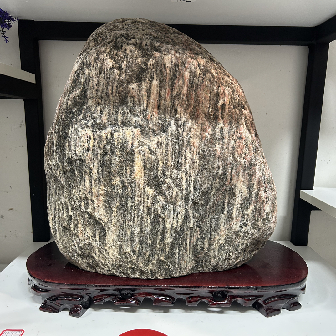 正宗平安石靠山石办公室书房玄关室内外天然原石摆件