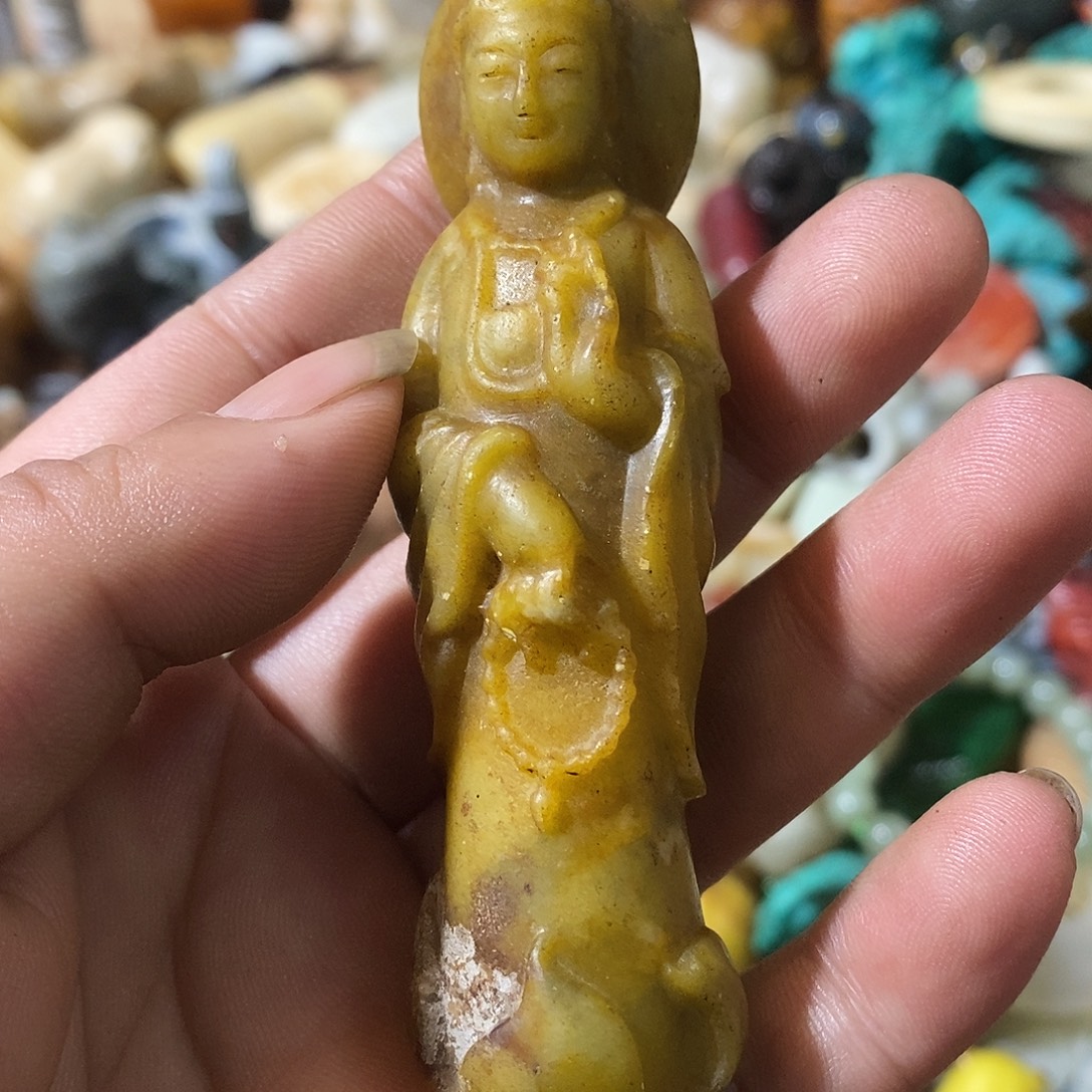 和田玉（糖玉）未镶嵌挂件