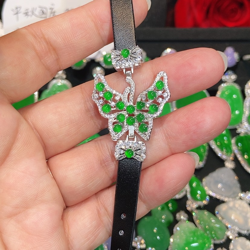 【闪购商品】未镶嵌手链翡翠天然翡翠