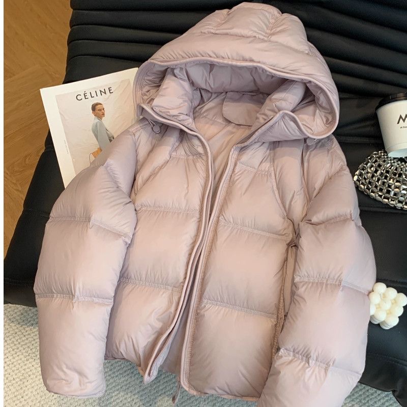 连帽棉服保暖宽松韩版小个子冬季百搭