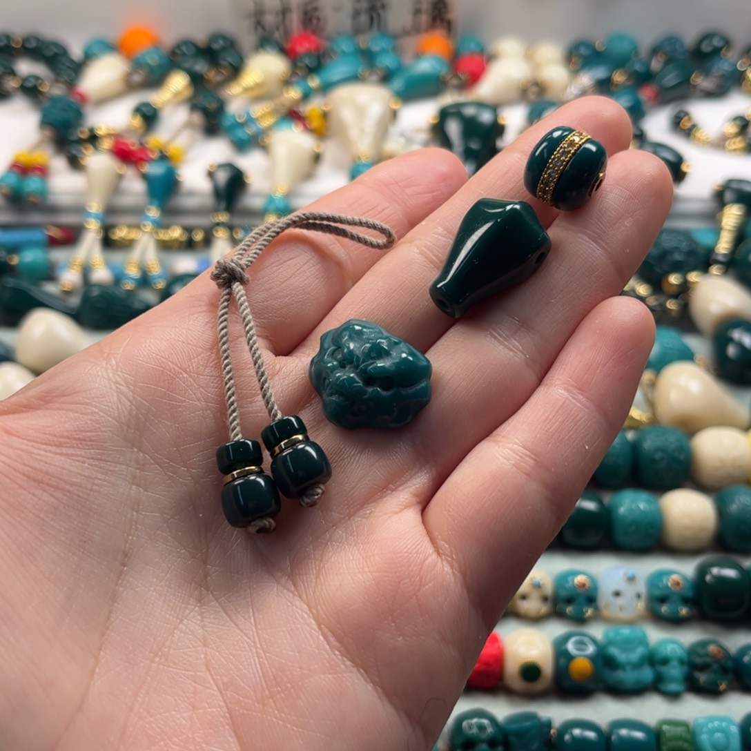 ꧁***꧂琉璃颈饰琉璃配饰12