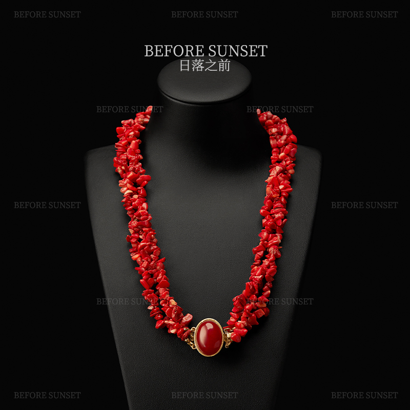 纯铜琉璃项链 【波斯湾秘藏】项链 日落之前
