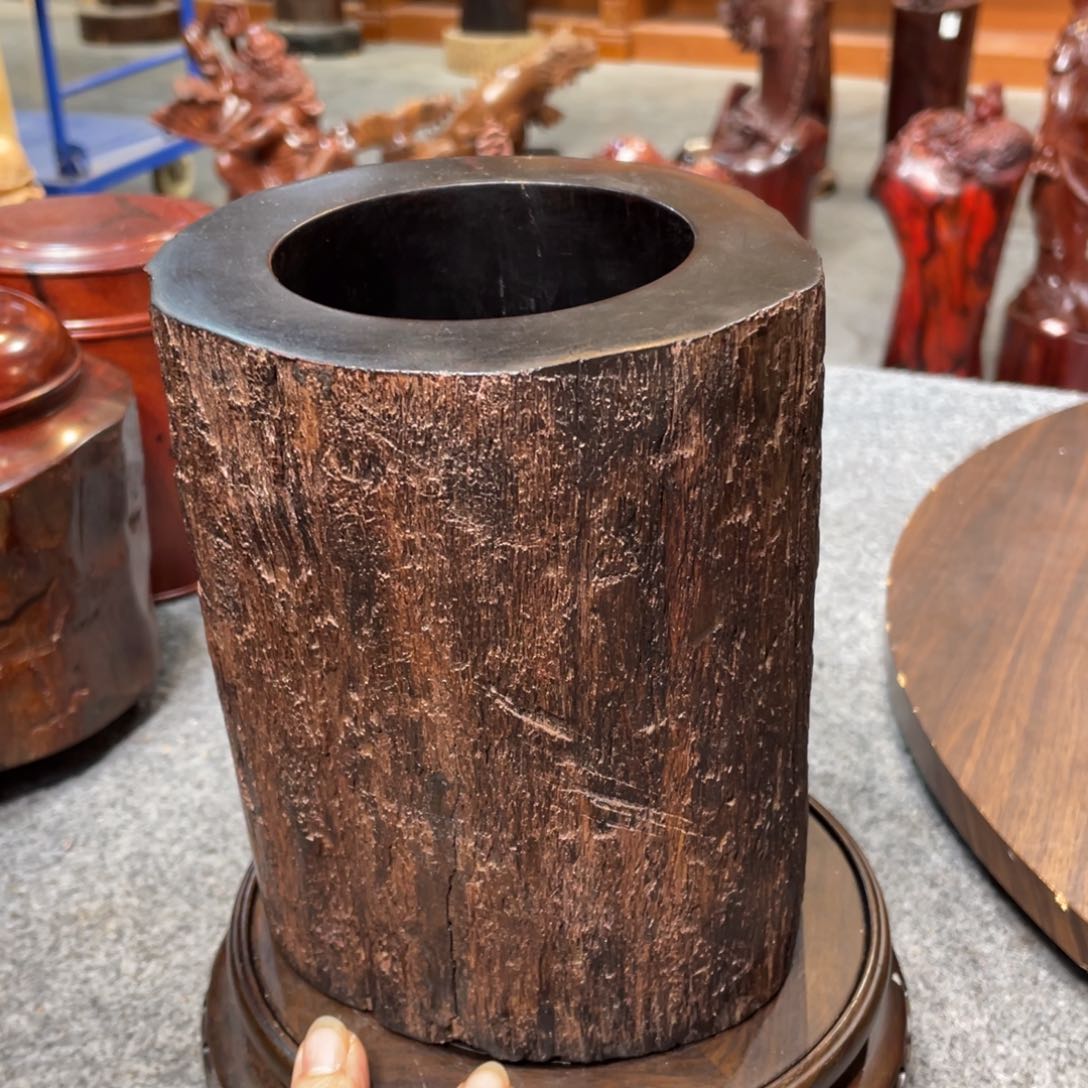 木威****…笔筒摆件家居装饰