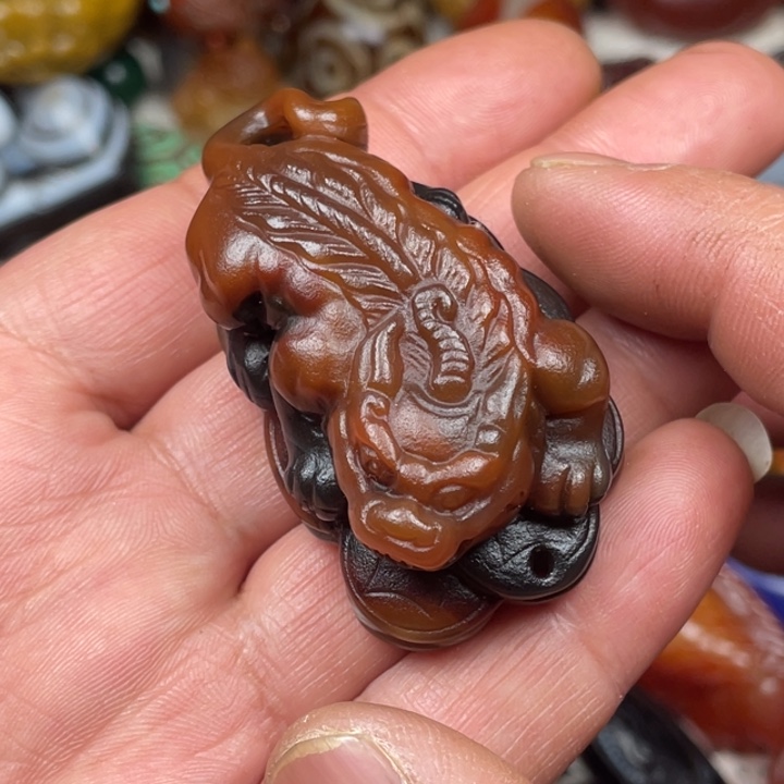 玛瑙/玉髓未镶嵌颈饰