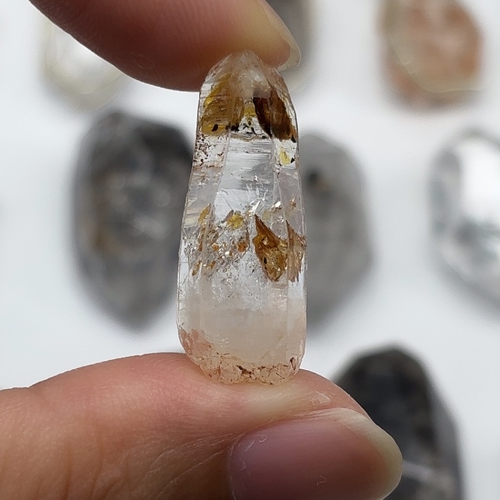 颈饰未镶嵌水晶巴基斯坦油胆闪灵钻29mm